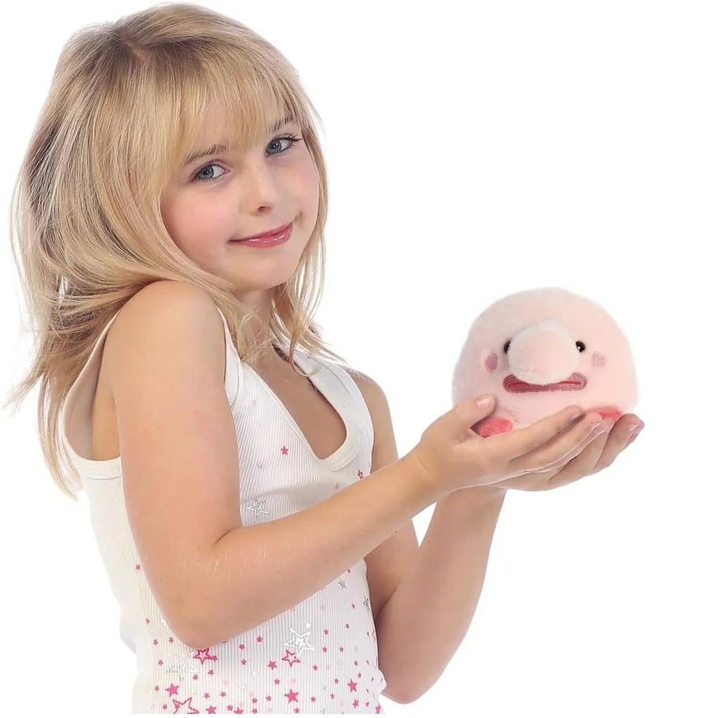 Palm Pals Bart Blobfish Soft Toy 12cm - mezetto ebebek ebebek