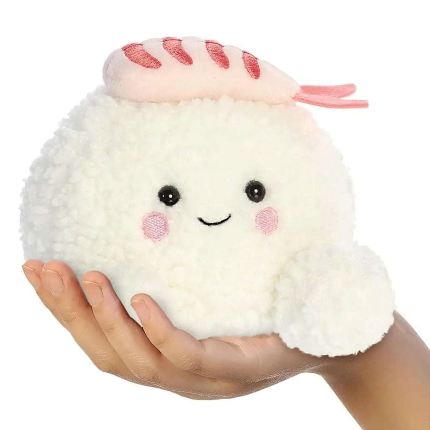Palm Pals Ebi Shrimp Sushi Soft Toy 12cm - mezetto ebebek ebebek