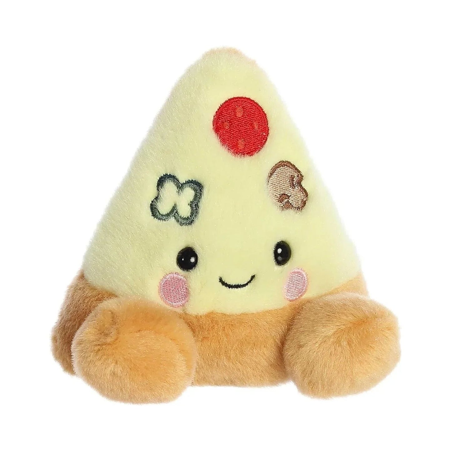 Palm Pals Peppa Pizza Slice Soft Toy 12cm - mezetto ebebek ebebek