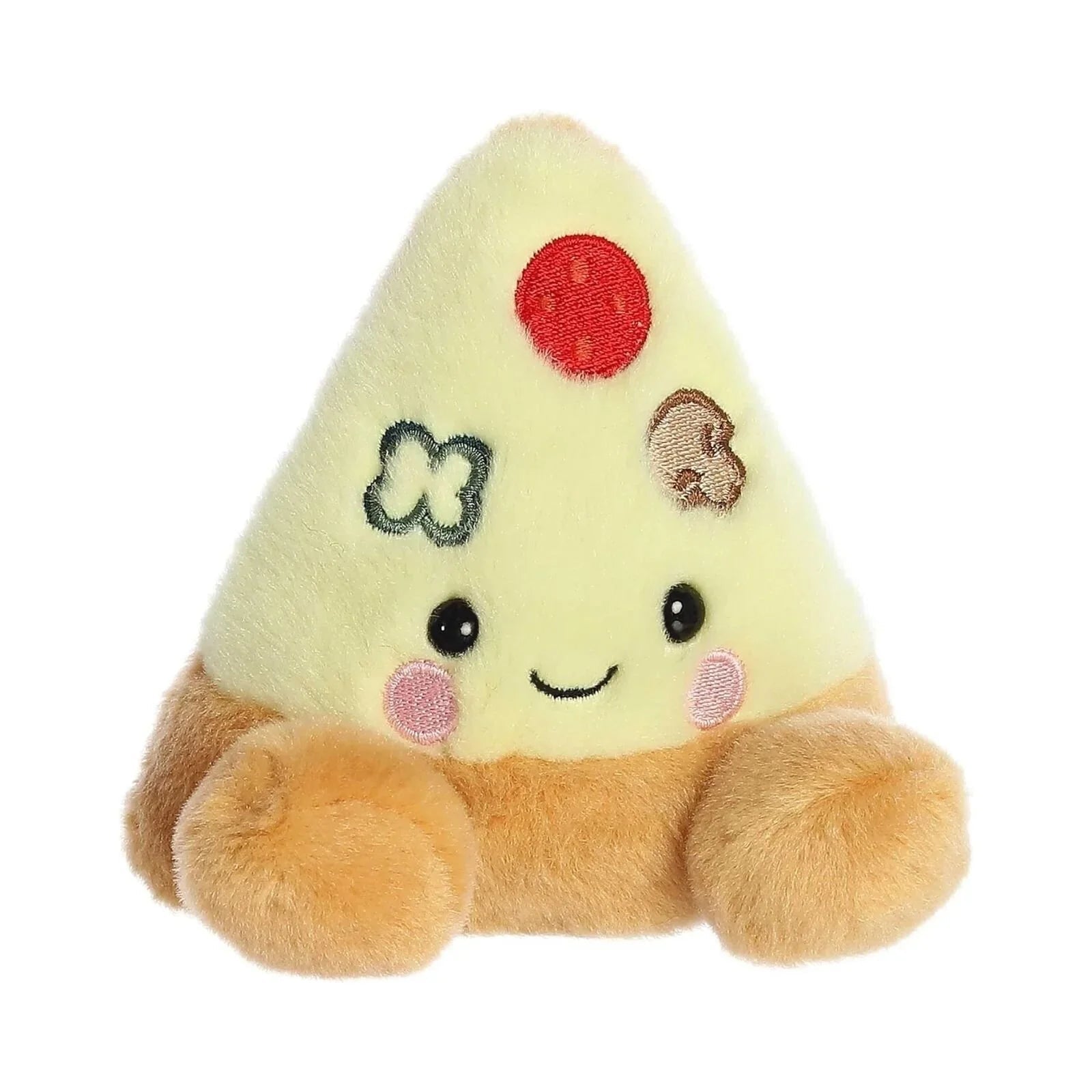 Palm Pals Peppa Pizza Slice Soft Toy 12cm - mezetto ebebek ebebek