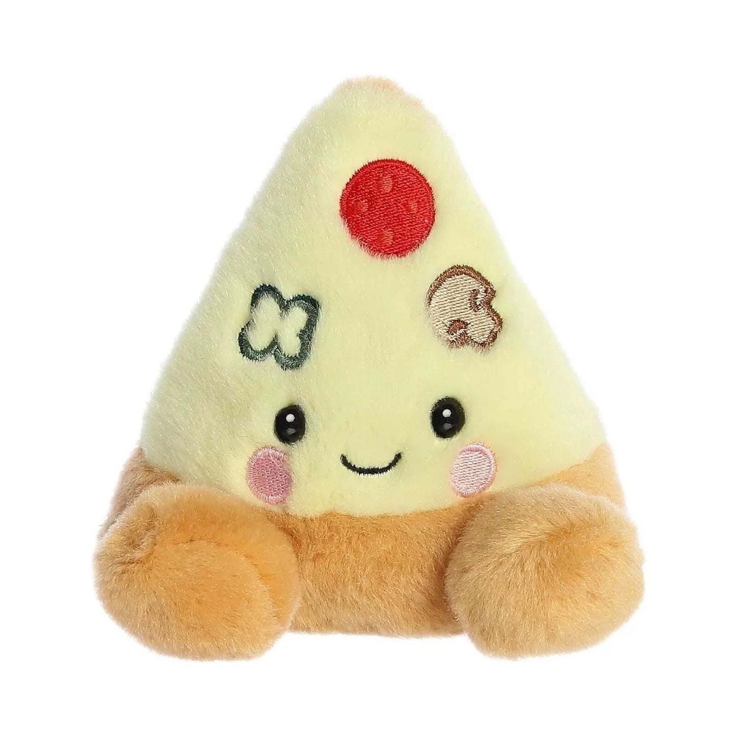 Palm Pals Peppa Pizza Slice Soft Toy 12cm - mezetto ebebek ebebek