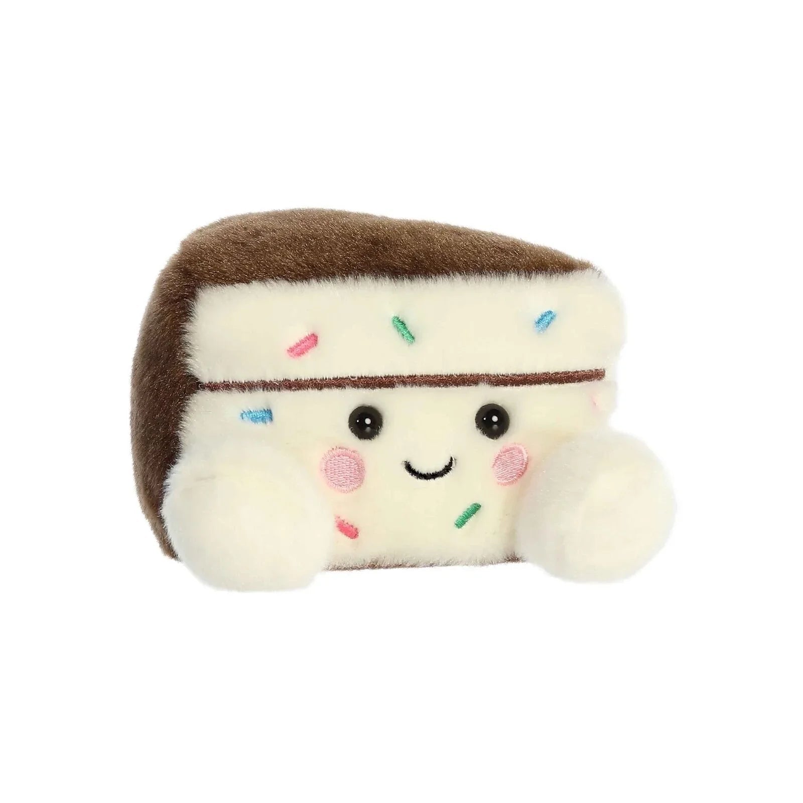 Palm Pals Sprinkles Cake Slice Soft Toy 12cm - mezetto ebebek ebebek
