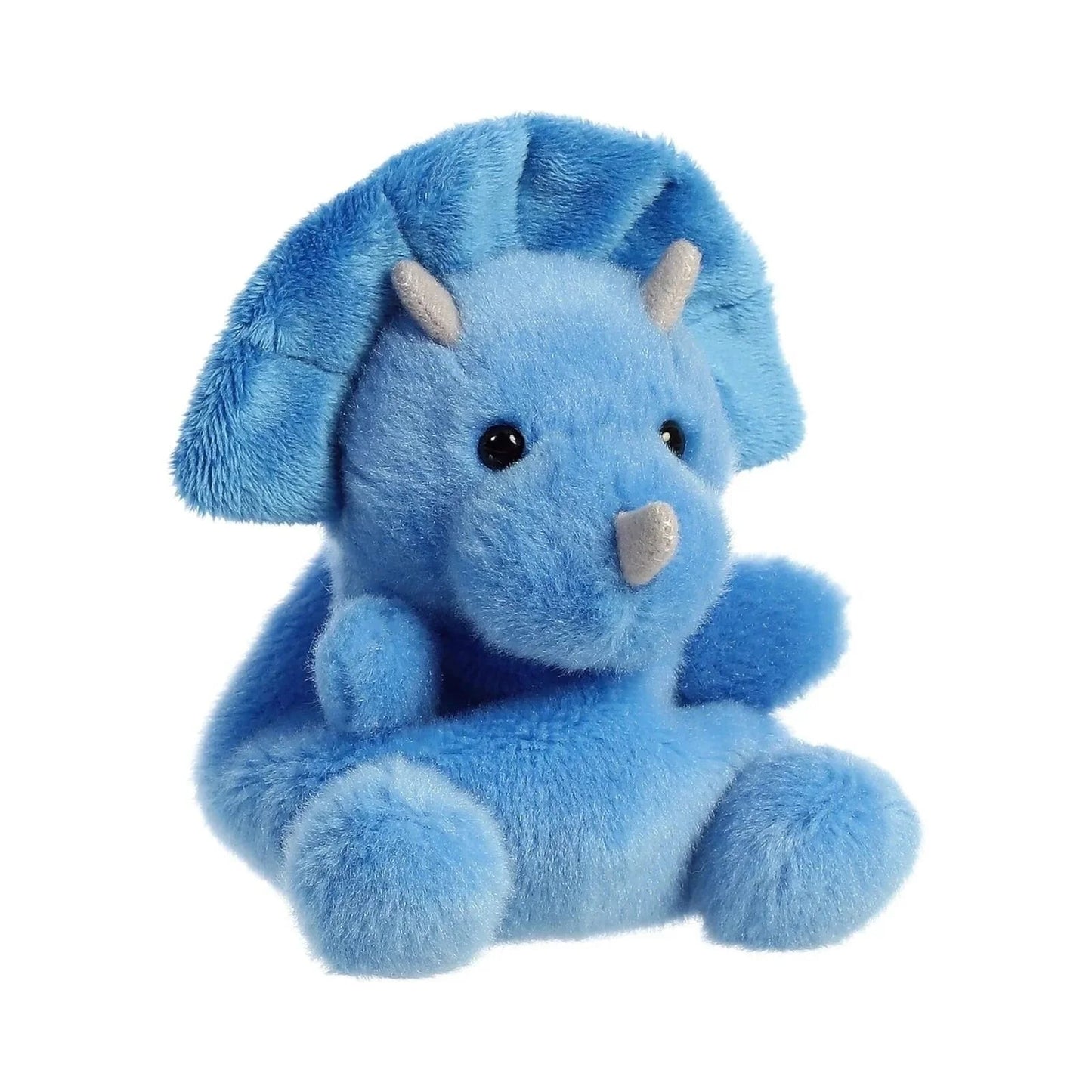 Palm Pals Tank Triceratops Soft Toy 12cm - mezetto ebebek ebebek