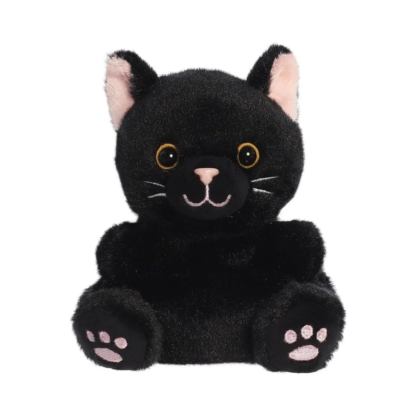 Palm Pals Twilight Black Cat Soft Toy 12cm - mezetto ebebek ebebek