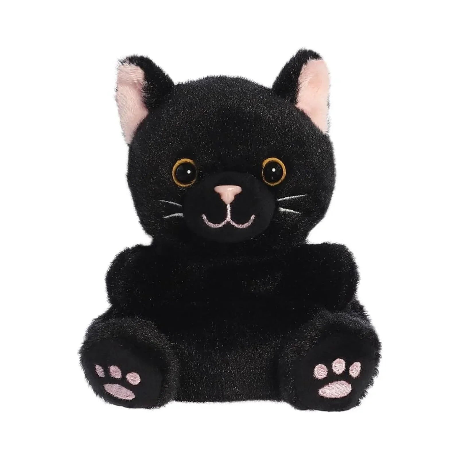 Palm Pals Twilight Black Cat Soft Toy 12cm - mezetto ebebek ebebek