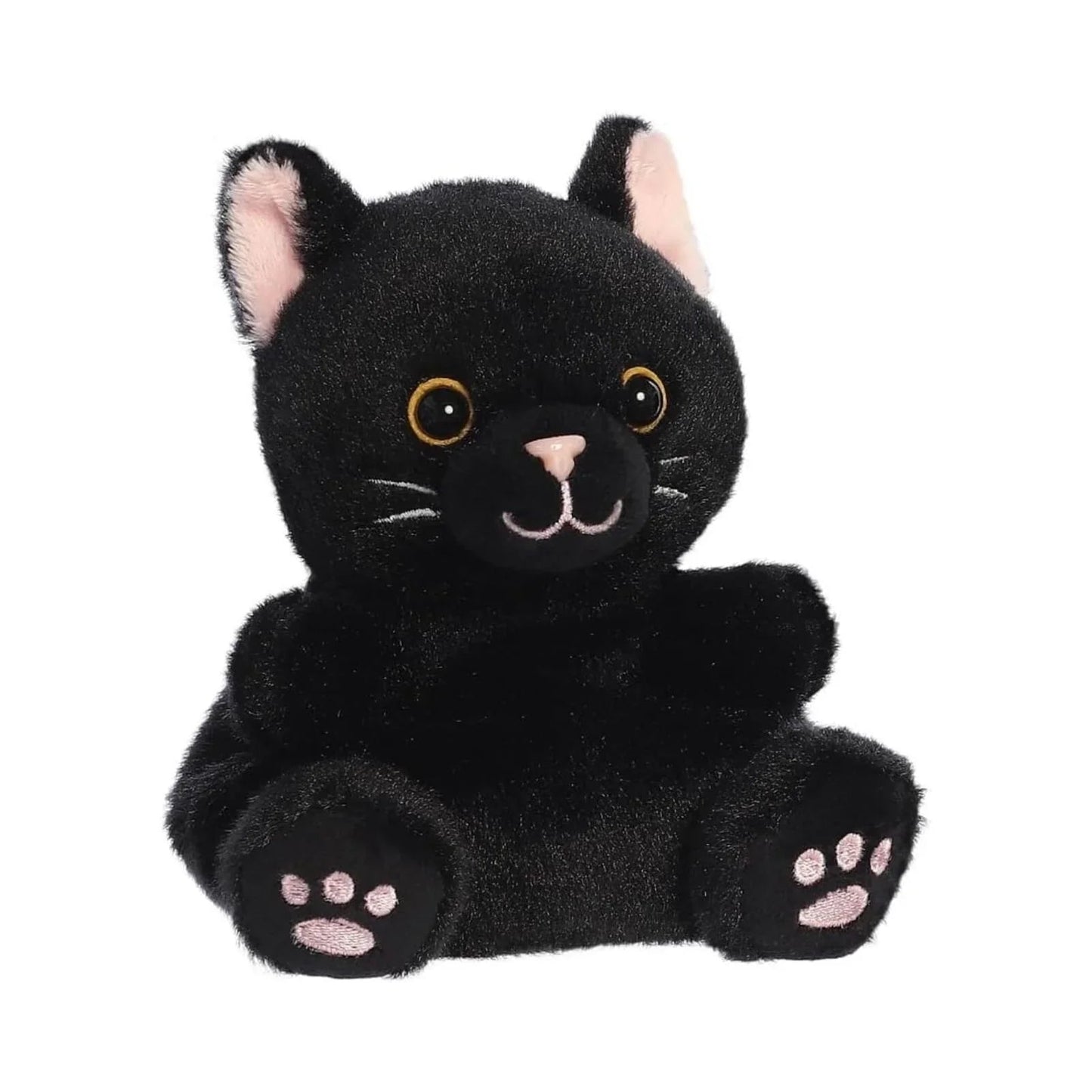 Palm Pals Twilight Black Cat Soft Toy 12cm - mezetto ebebek ebebek