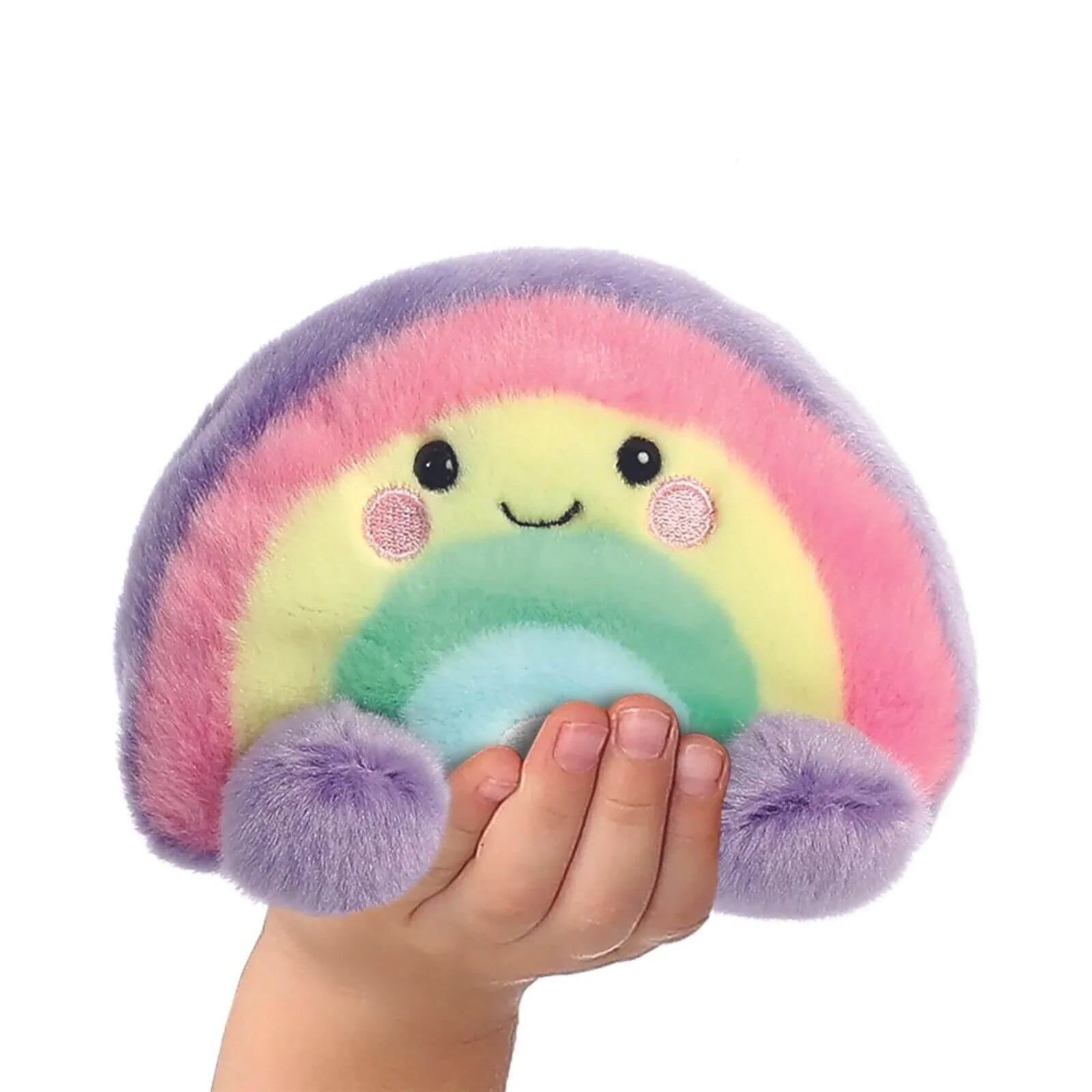Palm Pals Vivi Rainbow Soft Toy - mezetto ebebek ebebek