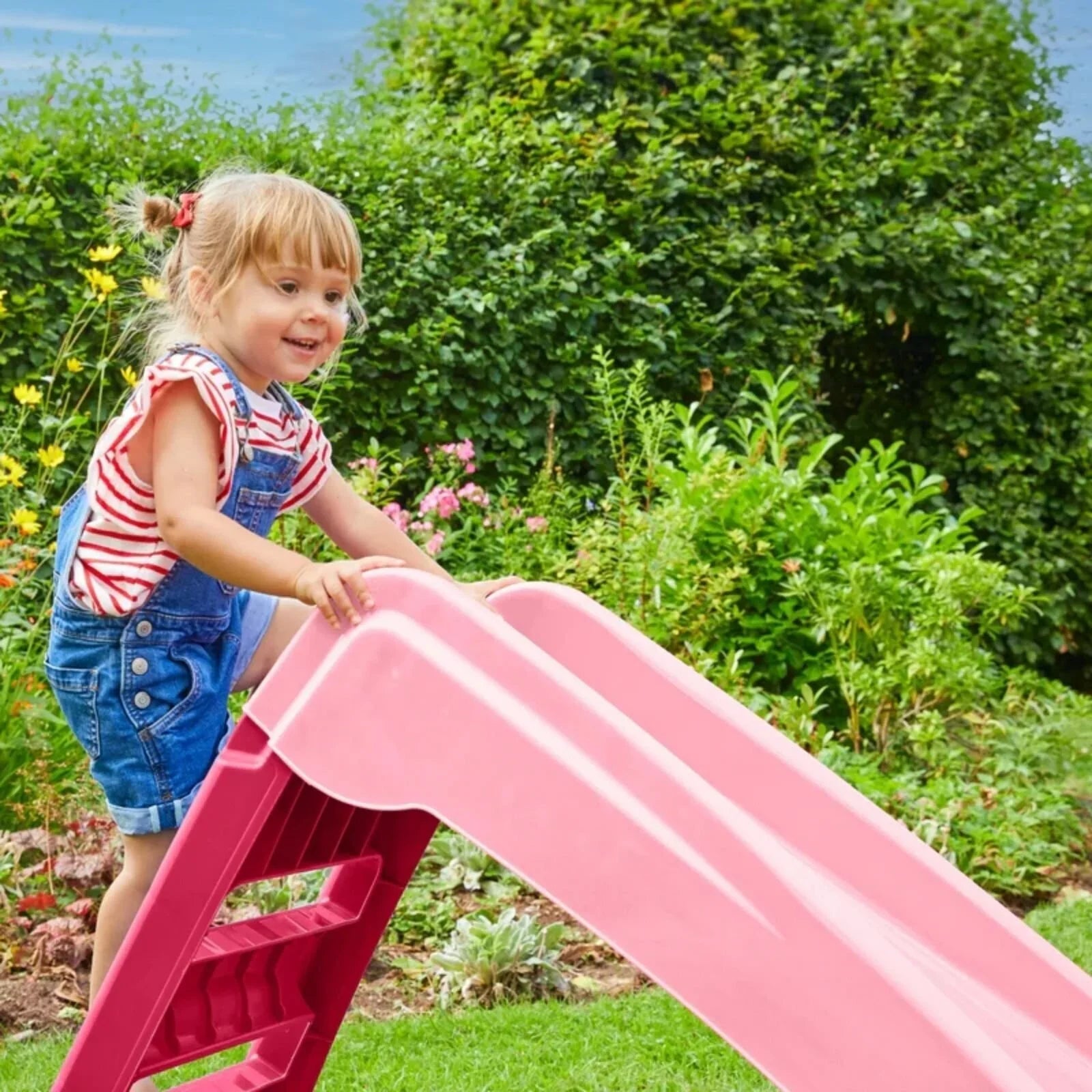 Palplay Folding Slide - Pink - mezetto ebebek ebebek