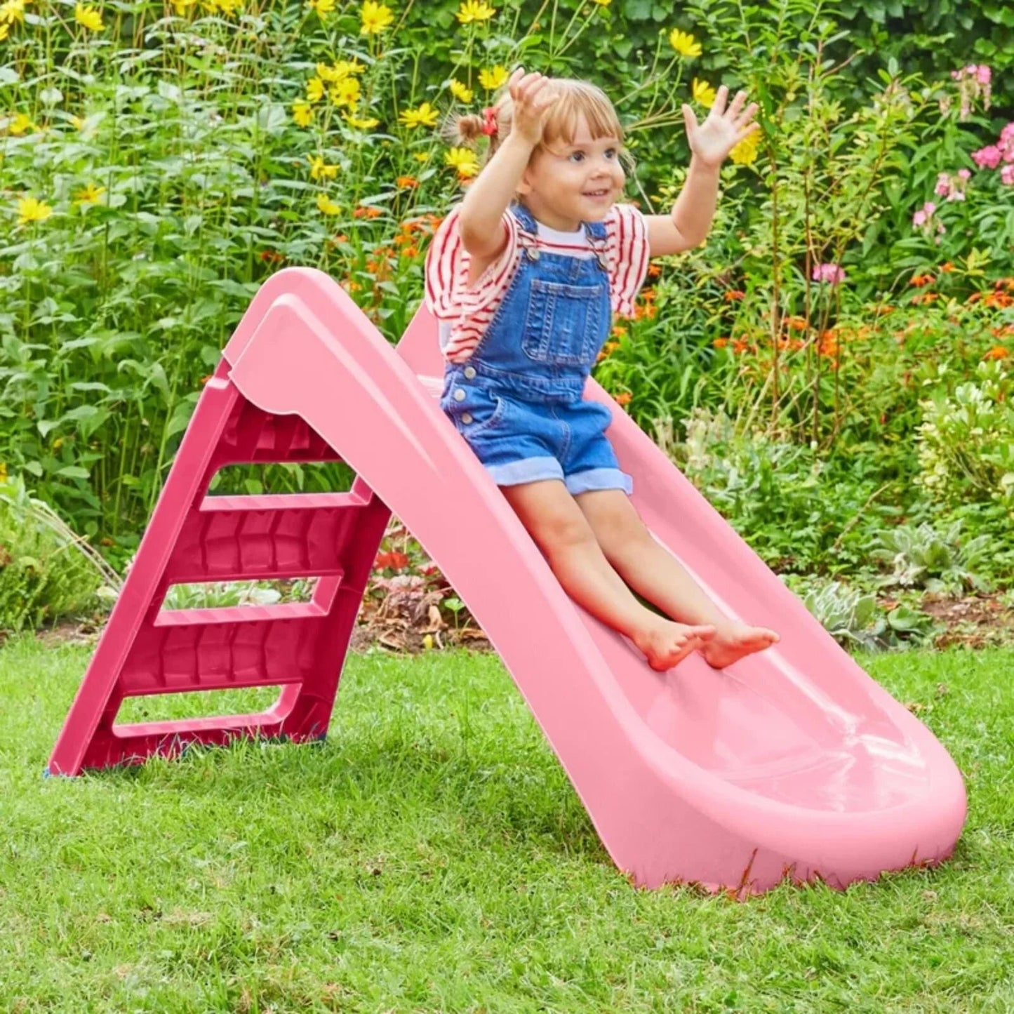 Palplay Folding Slide - Pink - mezetto ebebek ebebek