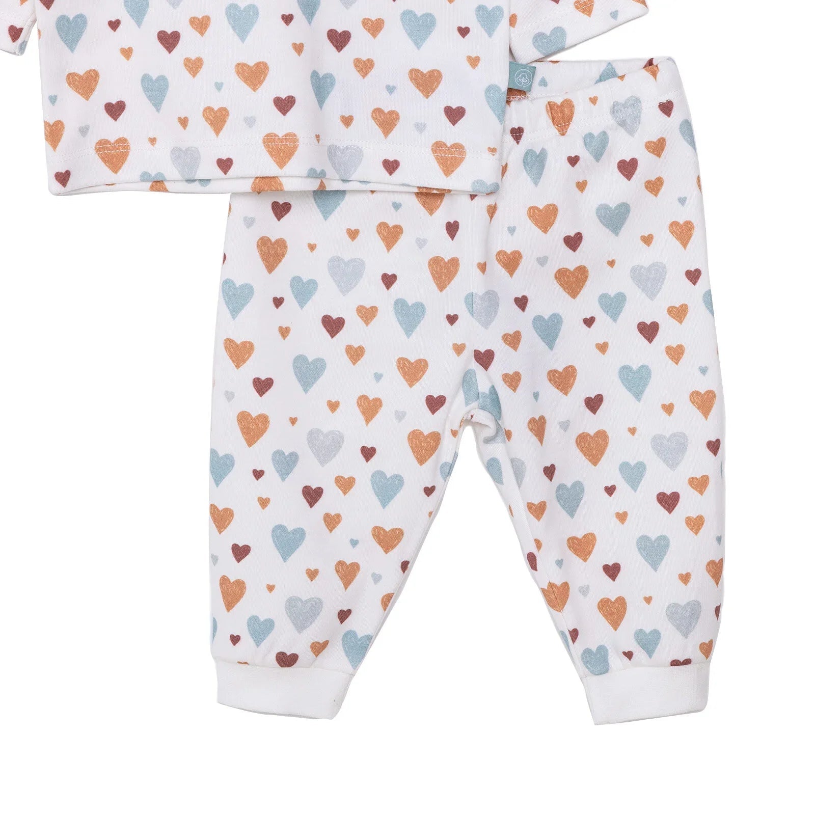 Pambuliq Baby Girl Long Sleeve Pyjamas Set - Beige - mezetto ebebek ebebek
