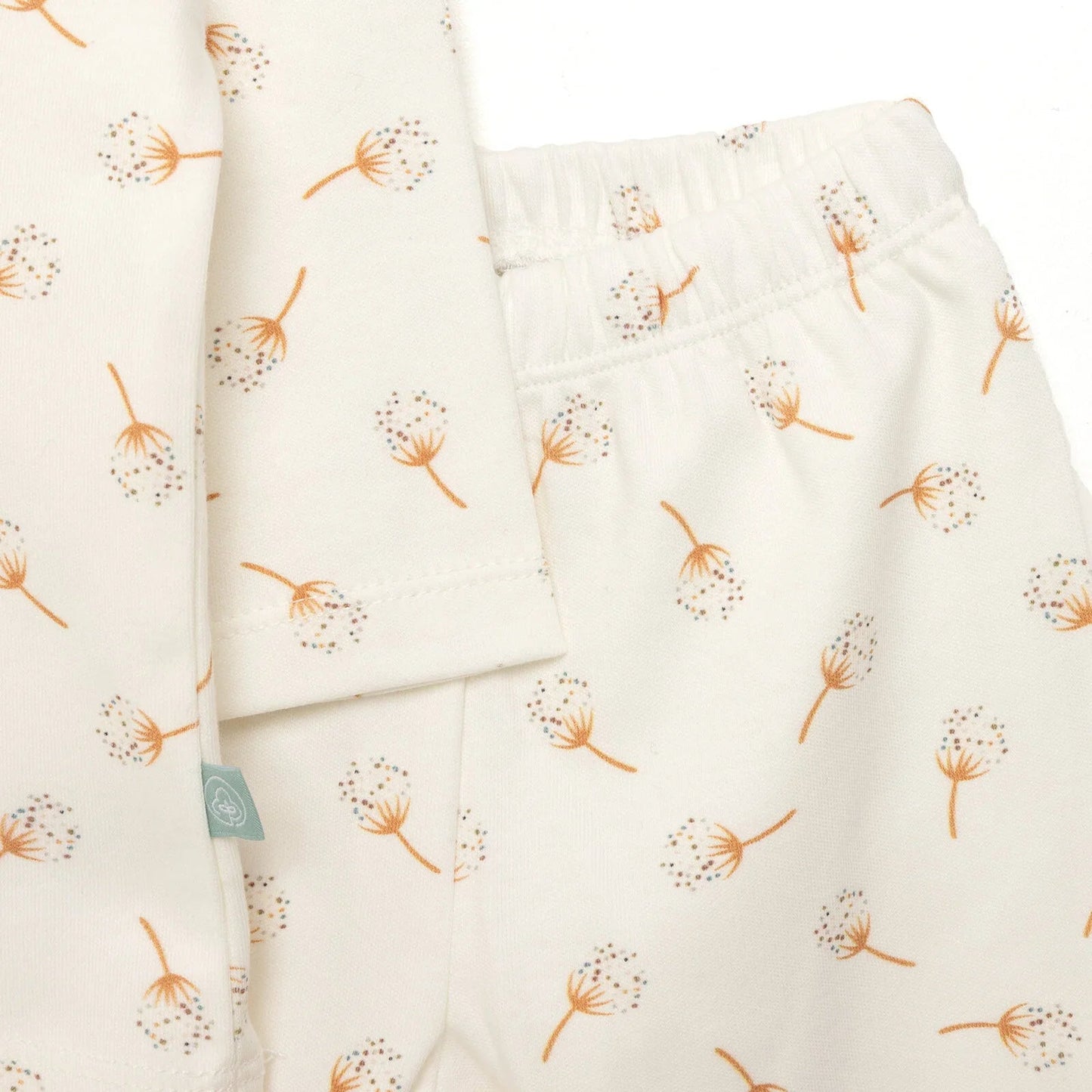 Pambuliq Baby Girl Long Sleeve Pyjamas Set - Ecru - mezetto ebebek ebebek