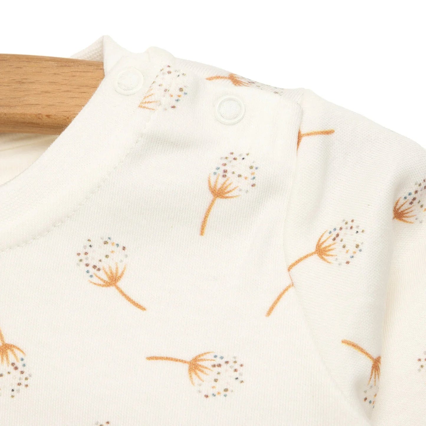 Pambuliq Baby Girl Long Sleeve Pyjamas Set - Ecru - mezetto ebebek ebebek