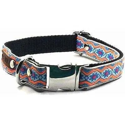 Pampered Pooch Bespoke Cotton Dog Collar - mezetto