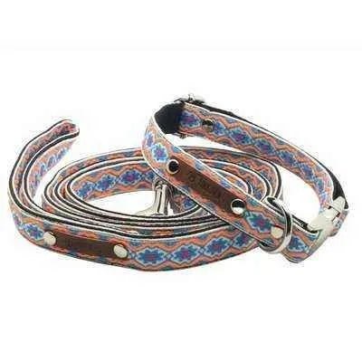Pampered Pooch Bespoke Cotton Dog Collar - mezetto