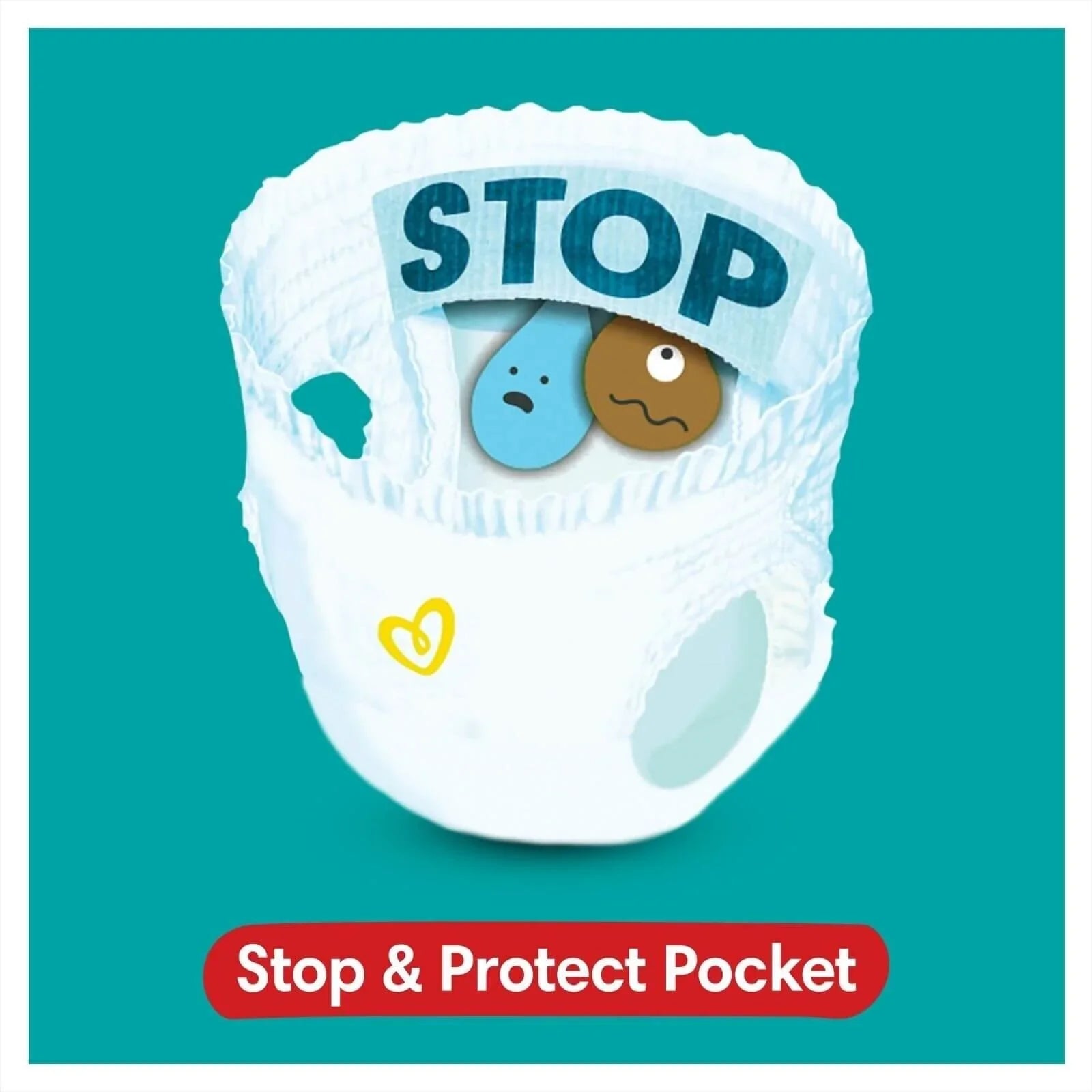 Pampers Baby Dry Nappy Pants Size 6 Jumbo Pack - 54 nappies - mezetto ebebek ebebek