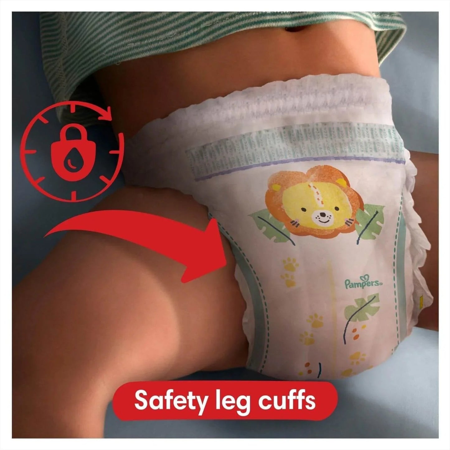 Pampers Baby Dry Nappy Pants Size 6 Jumbo Pack - 54 nappies - mezetto ebebek ebebek