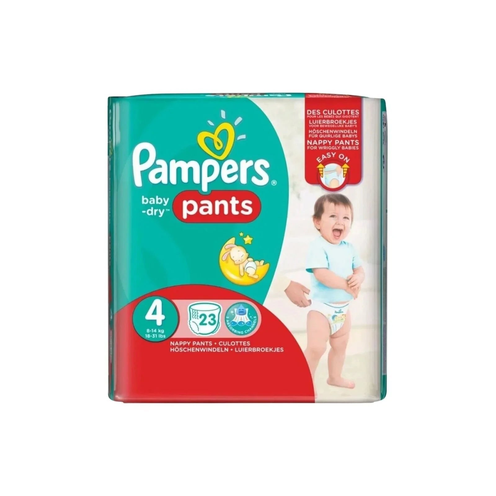 Pampers Baby Dry Pants Size 4 - 23 nappies - mezetto ebebek ebebek
