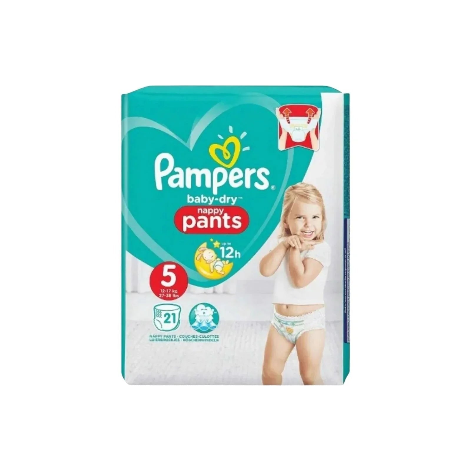 Pampers Baby Dry Pants Size 5 - 21 nappies - mezetto ebebek ebebek