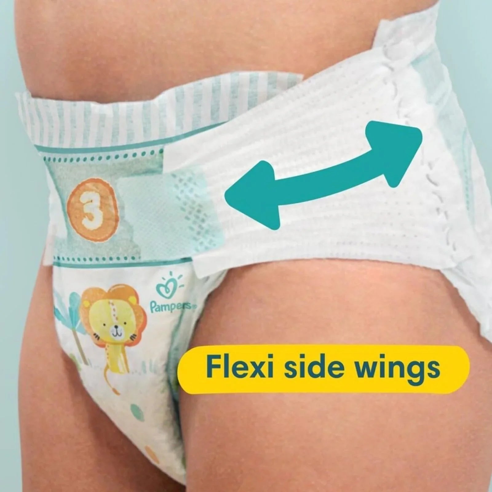 Pampers Baby Dry Size 3 Jumbo Pack - 98 nappies - mezetto ebebek ebebek