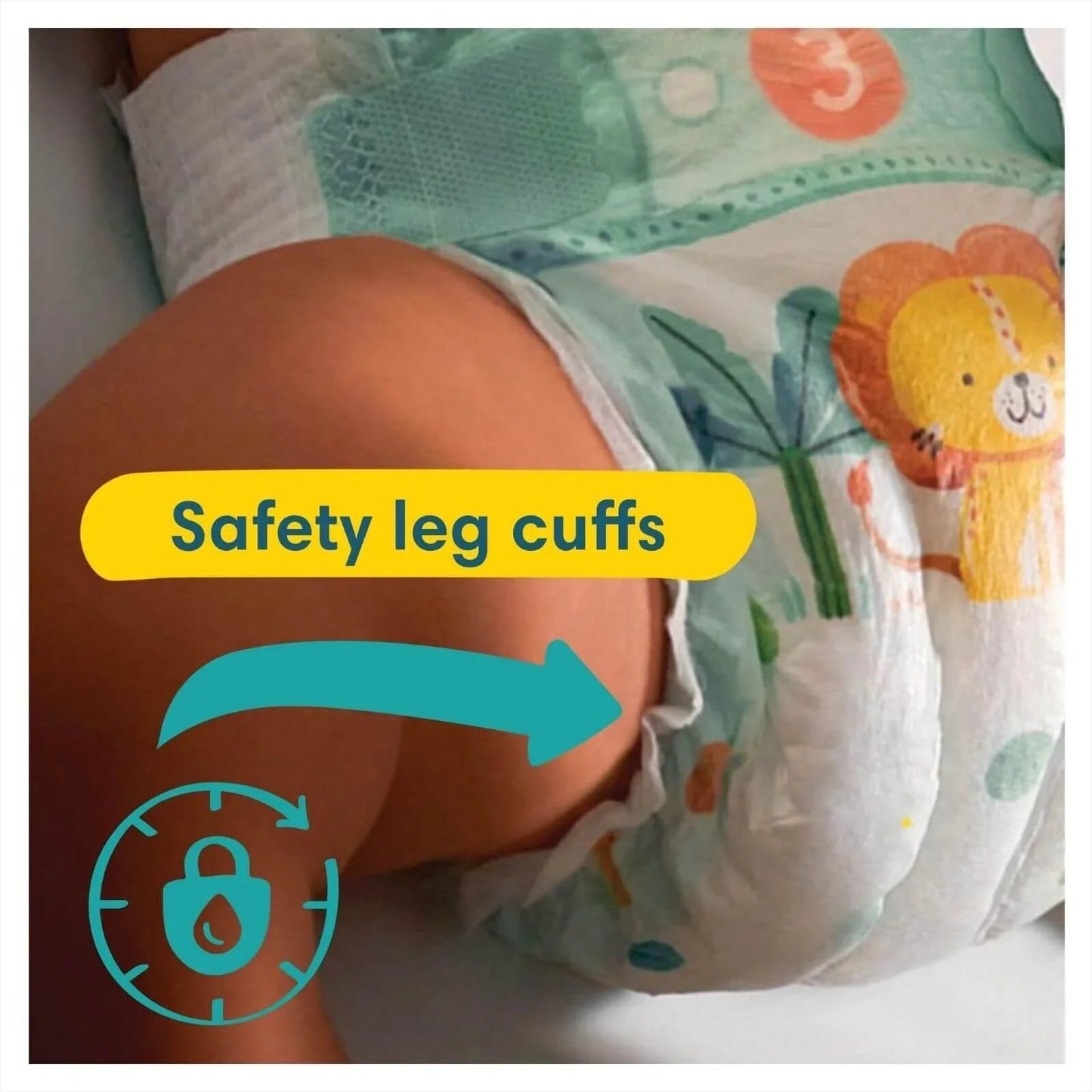 Pampers Baby Dry Size 4 Jumbo Pack - 84 nappies - mezetto ebebek ebebek