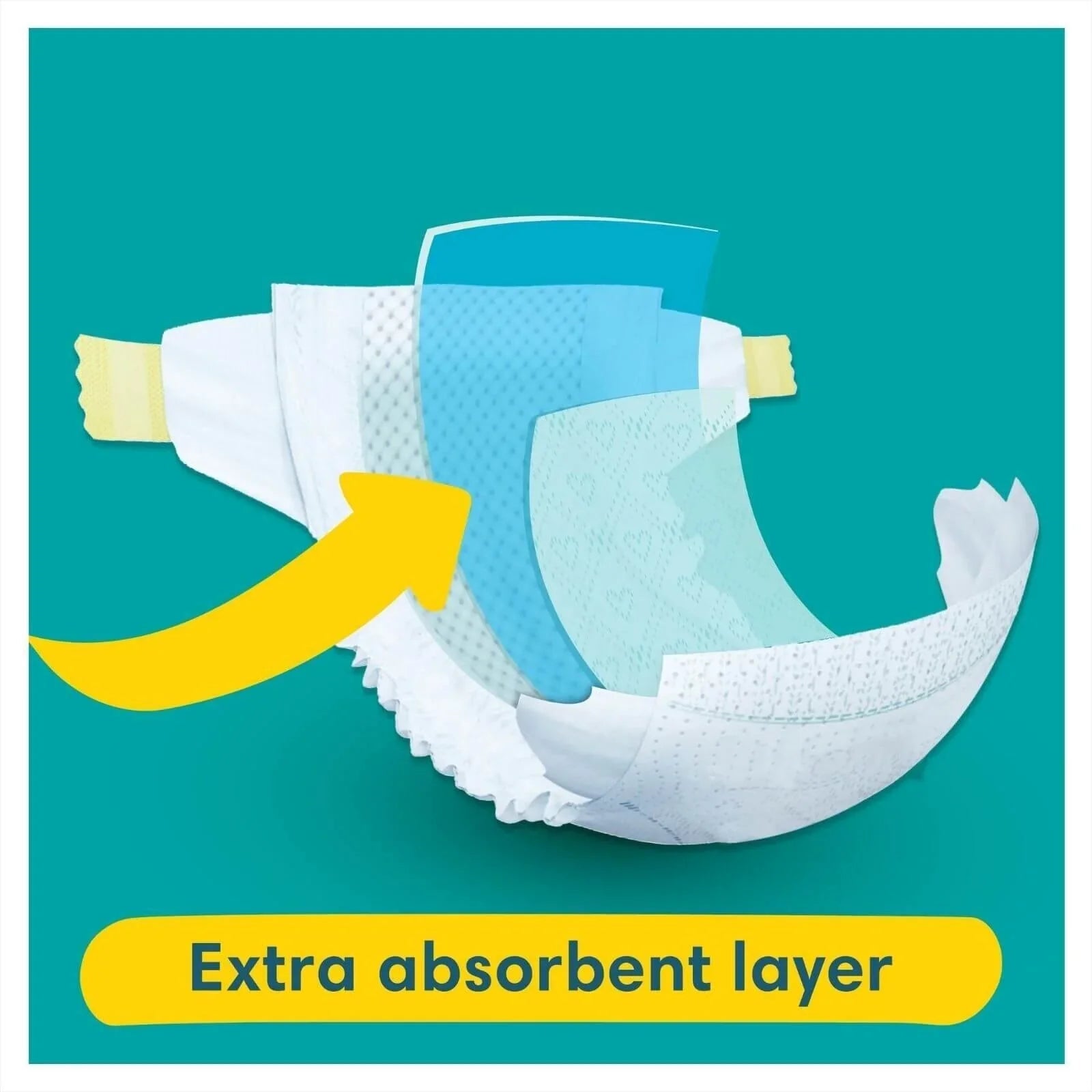 Pampers Baby Dry Size 4 Jumbo Pack - 84 nappies - mezetto ebebek ebebek