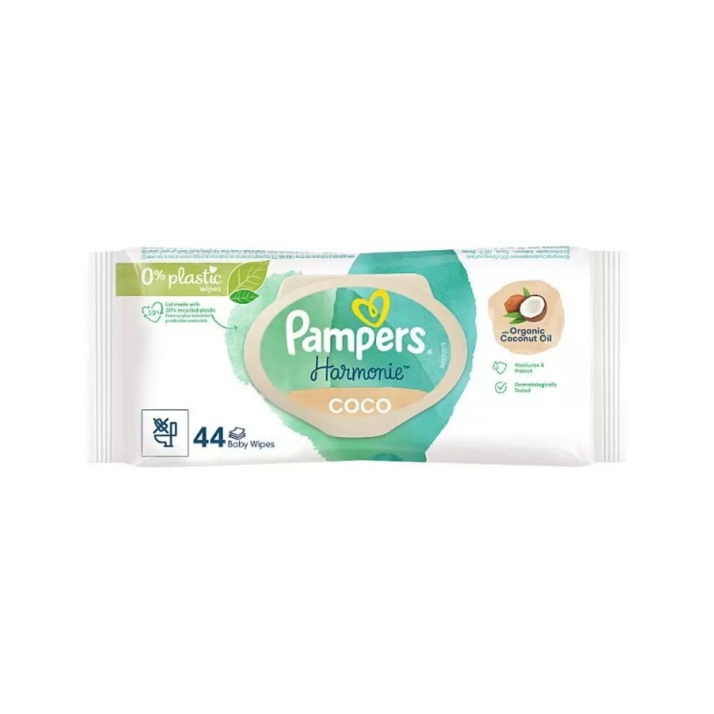 Pampers Harmonie Coco Baby Wipes 9x44 pcs - mezetto ebebek ebebek