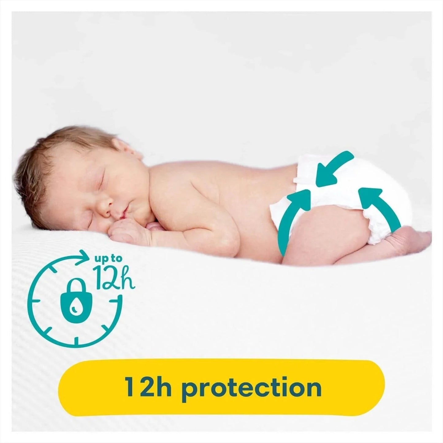 Pampers Premium Protection New Baby Size 2 Carry Pack - 31 nappies - mezetto ebebek ebebek