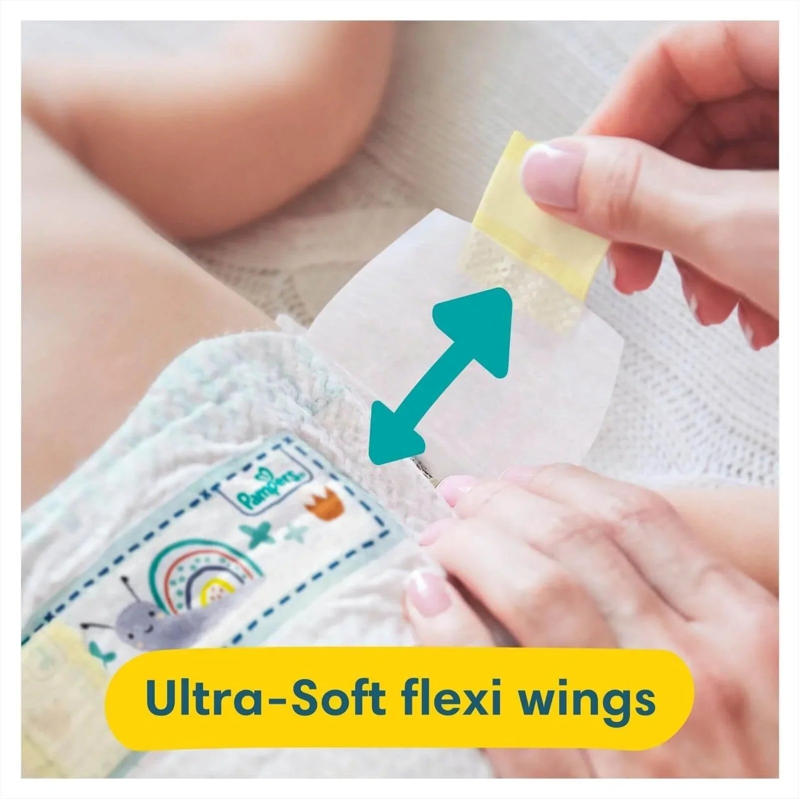 Pampers Premium Protection New Baby Size 2 Carry Pack - 31 nappies - mezetto ebebek ebebek