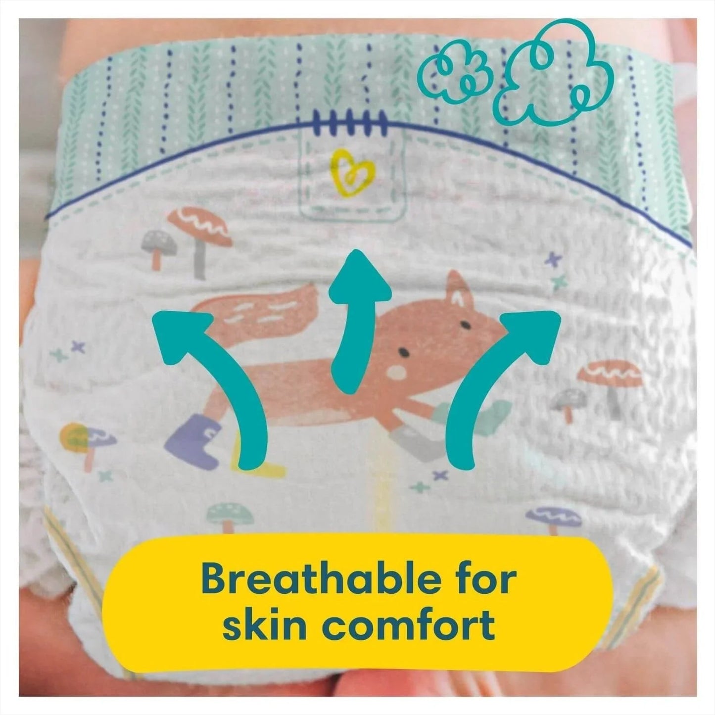 Pampers Premium Protection New Baby Size 2 Carry Pack - 31 nappies - mezetto ebebek ebebek