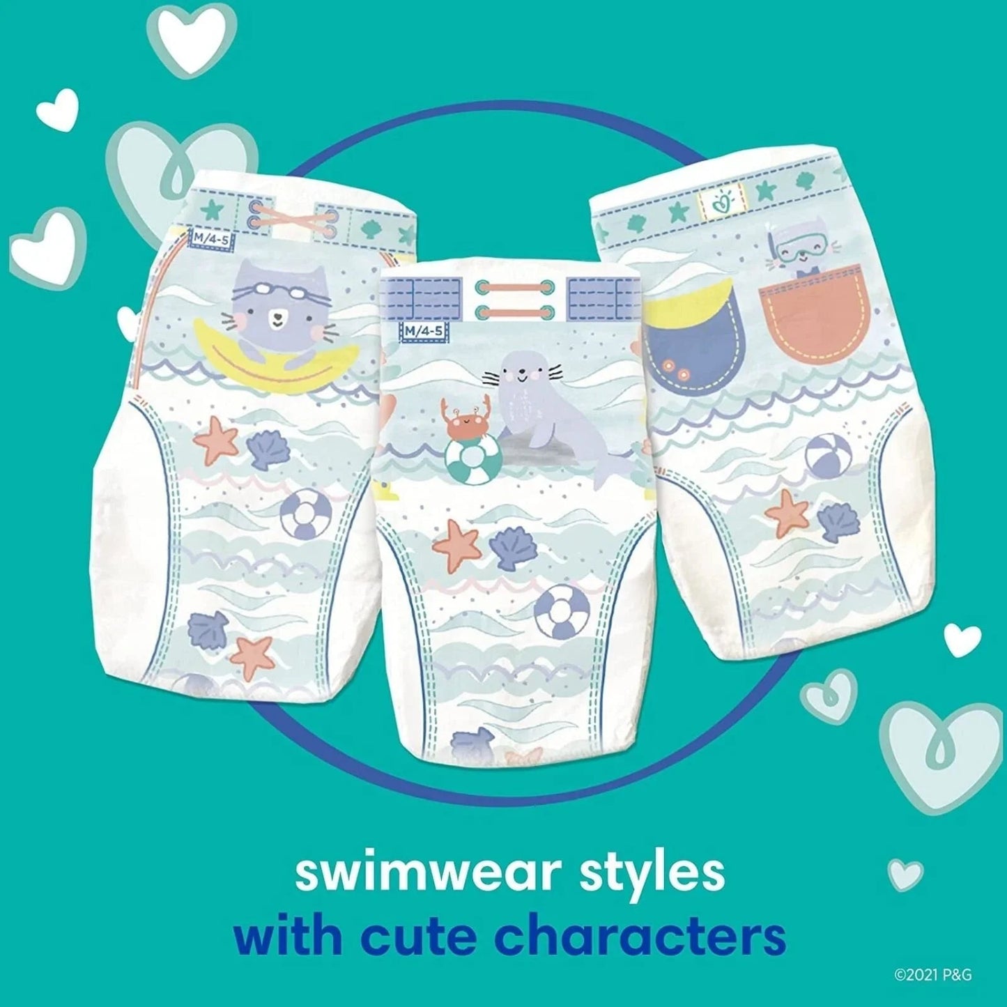 Pampers Splashers Size 5 - 6 - 10 nappies - mezetto ebebek ebebek