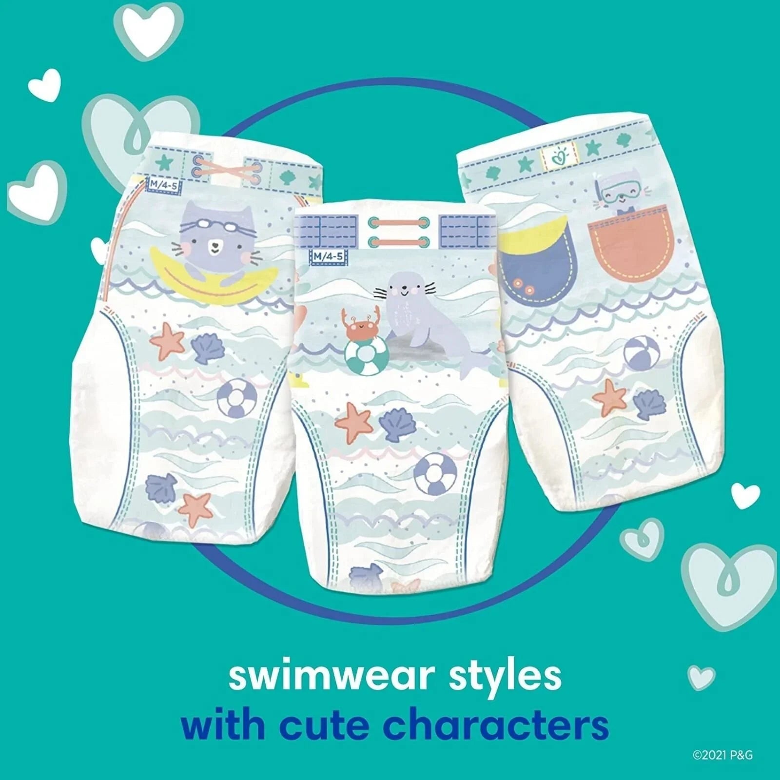 Pampers Splashers Size 5 - 6 - 10 nappies - mezetto ebebek ebebek