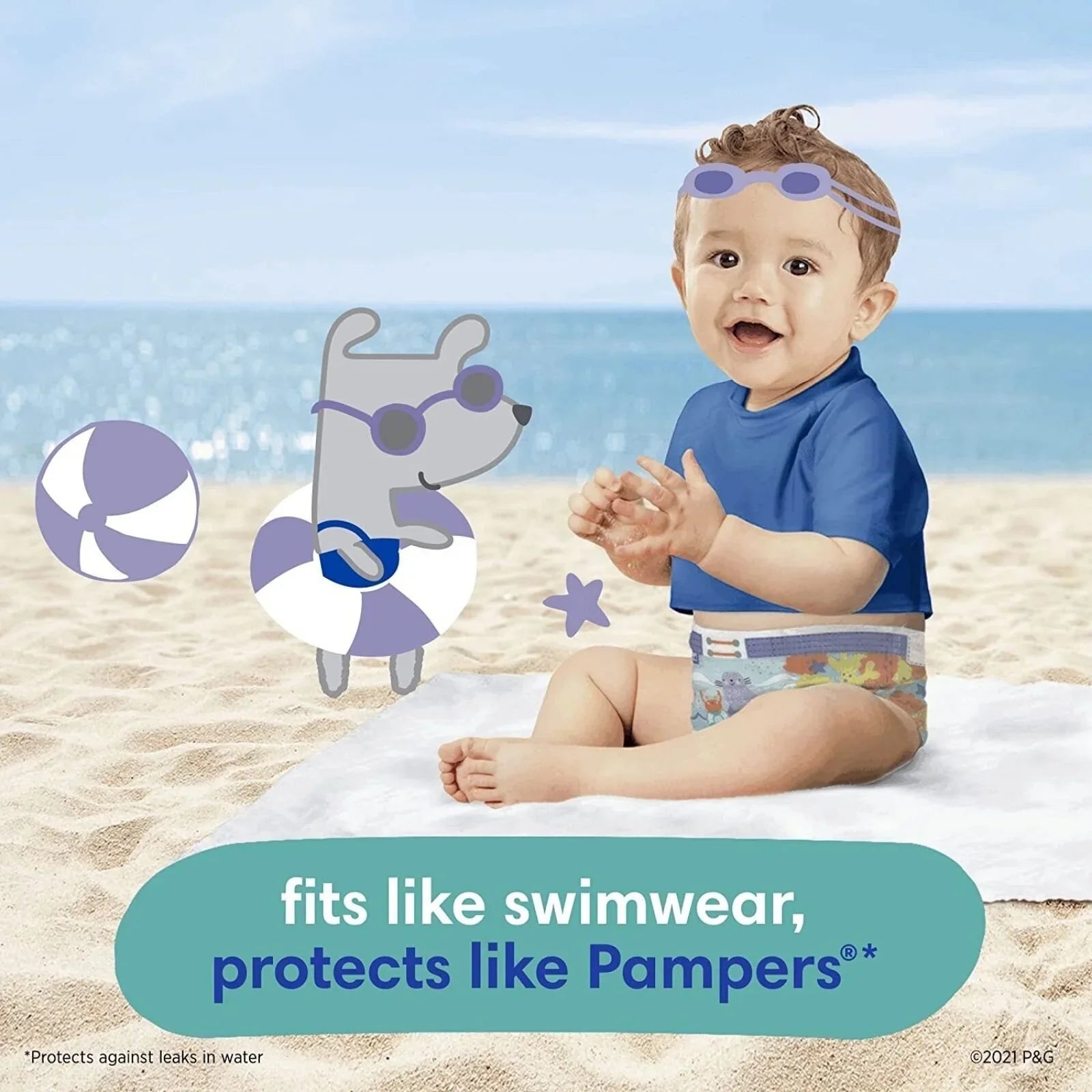 Pampers Splashers Size 5 - 6 - 10 nappies - mezetto ebebek ebebek