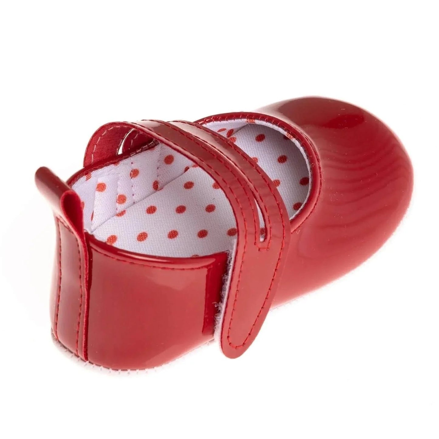 Papulin Baby Girl Booties - Red - mezetto ebebek ebebek