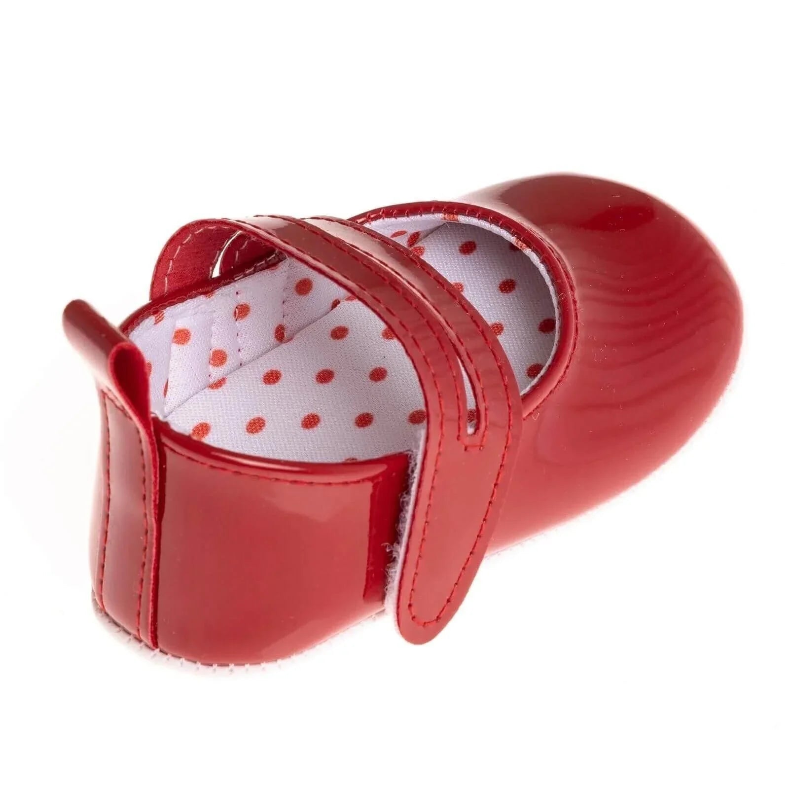 Papulin Baby Girl Booties - Red - mezetto ebebek ebebek