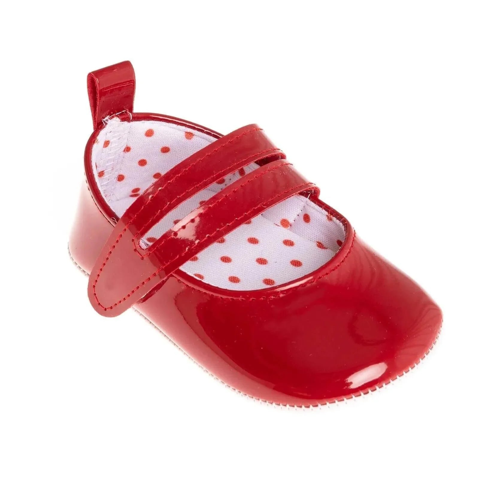 Papulin Baby Girl Booties - Red - mezetto ebebek ebebek