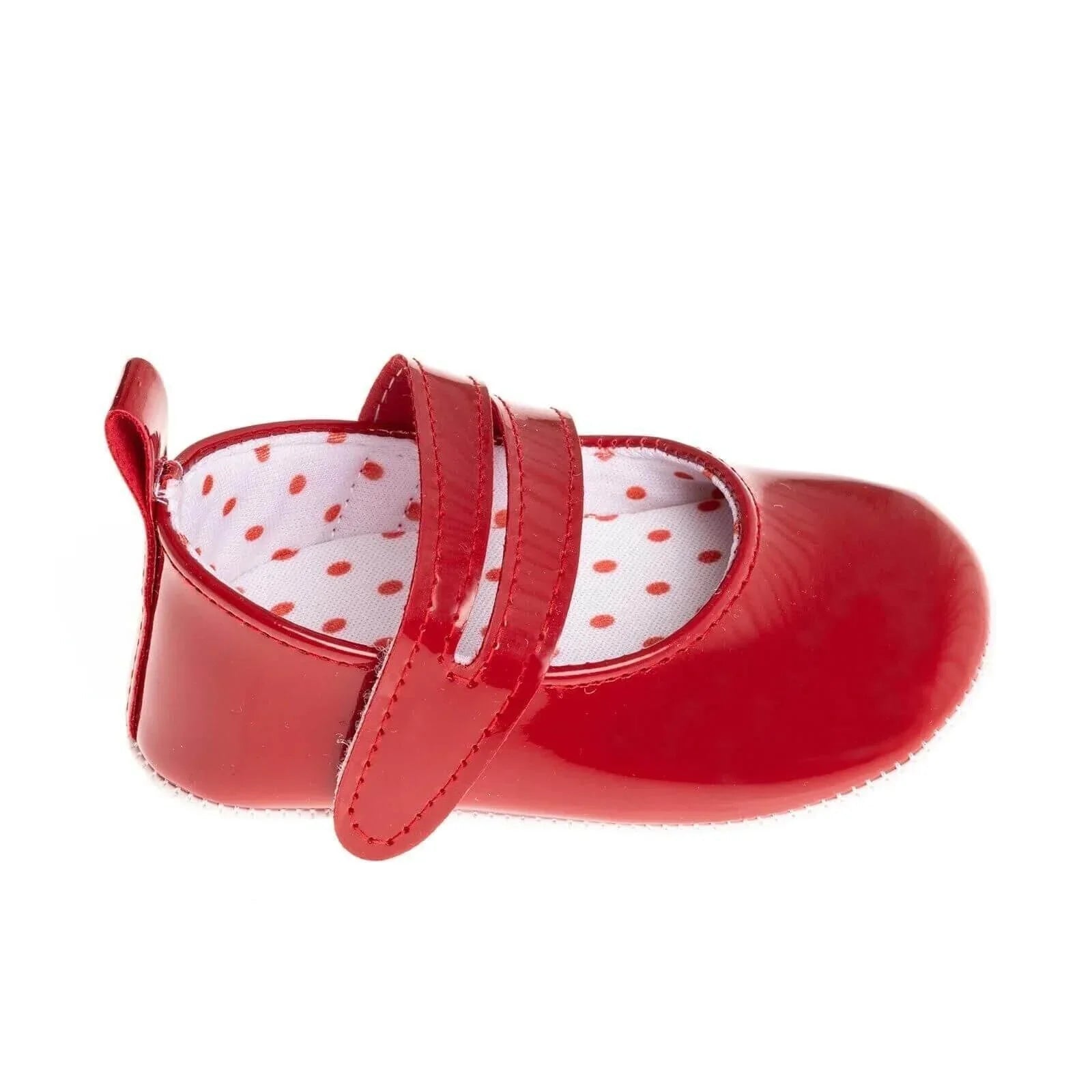 Papulin Baby Girl Booties - Red - mezetto ebebek ebebek
