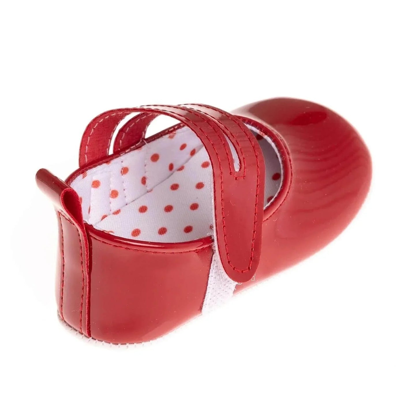 Papulin Baby Girl Booties - Red - mezetto ebebek ebebek