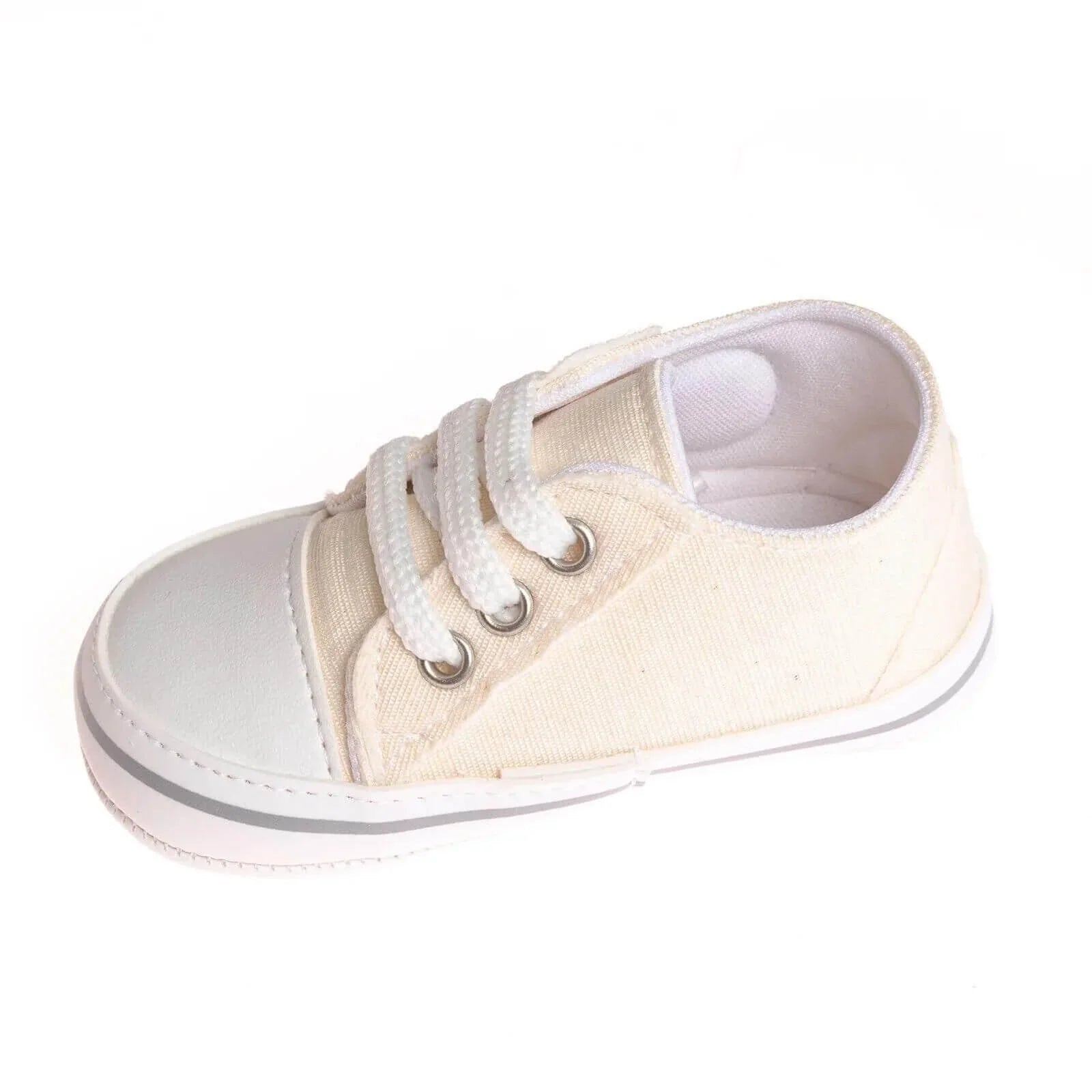 Papulin Unisex Booties - White - mezetto ebebek ebebek