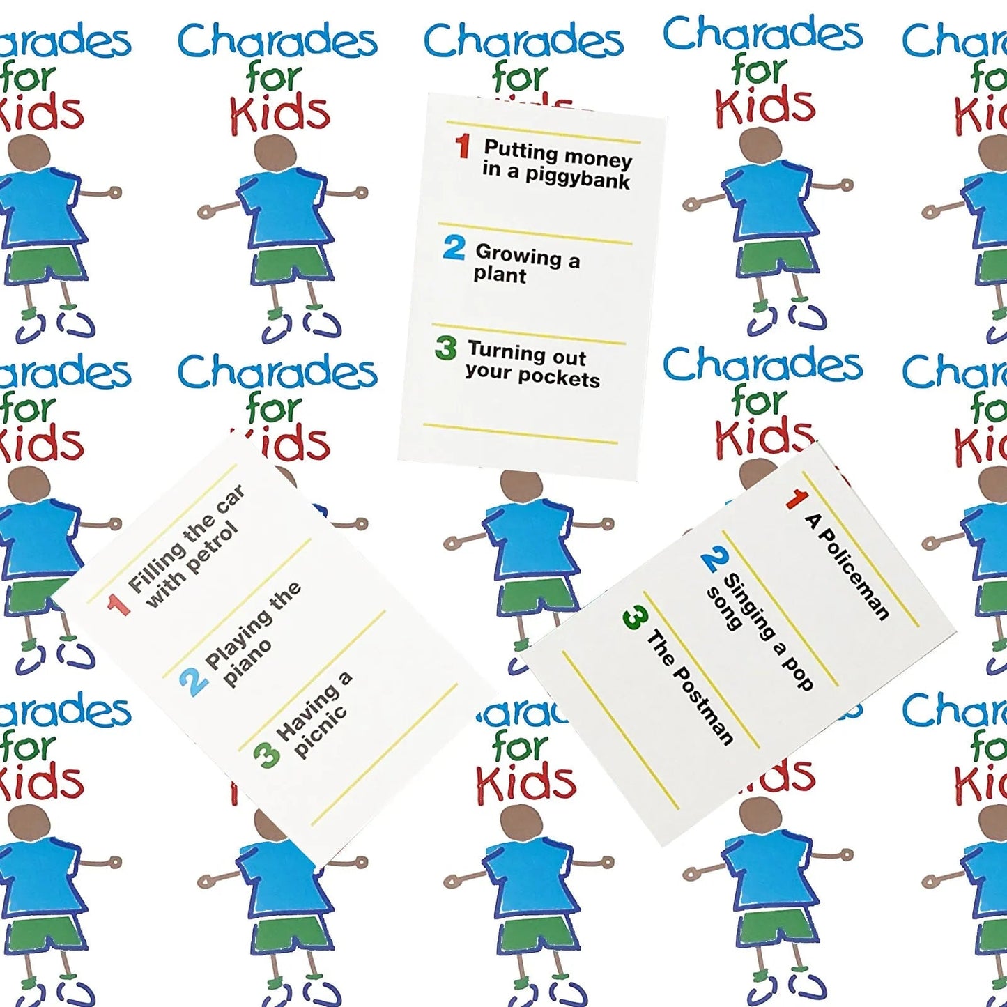 Paul Lamond Games Charades for Kids - mezetto ebebek ebebek