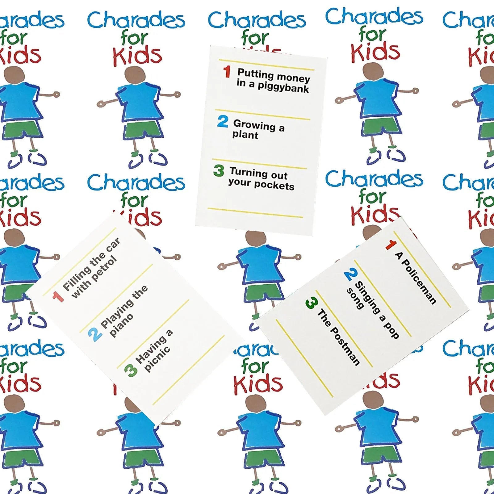 Paul Lamond Games Charades for Kids - mezetto ebebek ebebek