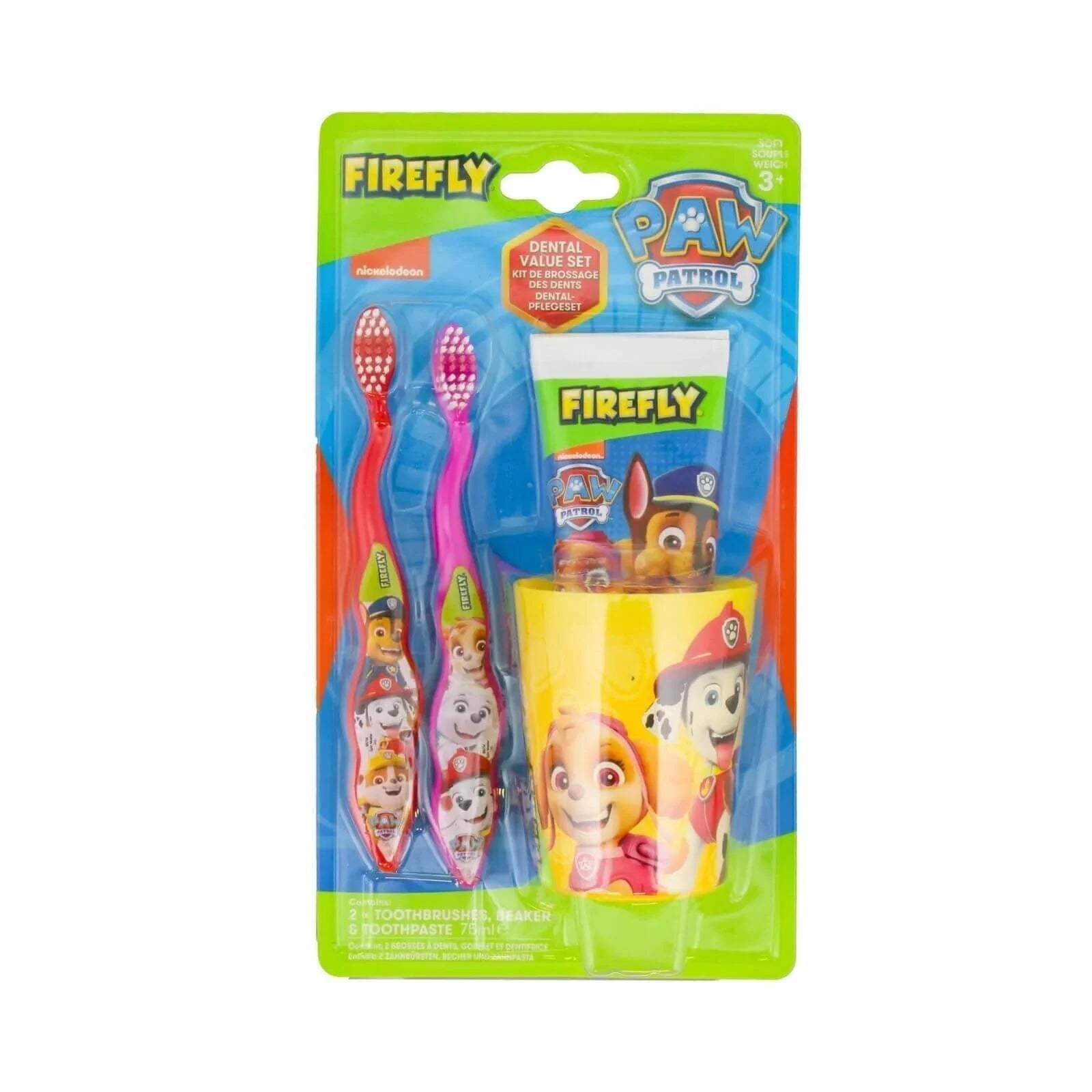 Paw Patrol Dental Set 4 pcs - mezetto ebebek ebebek