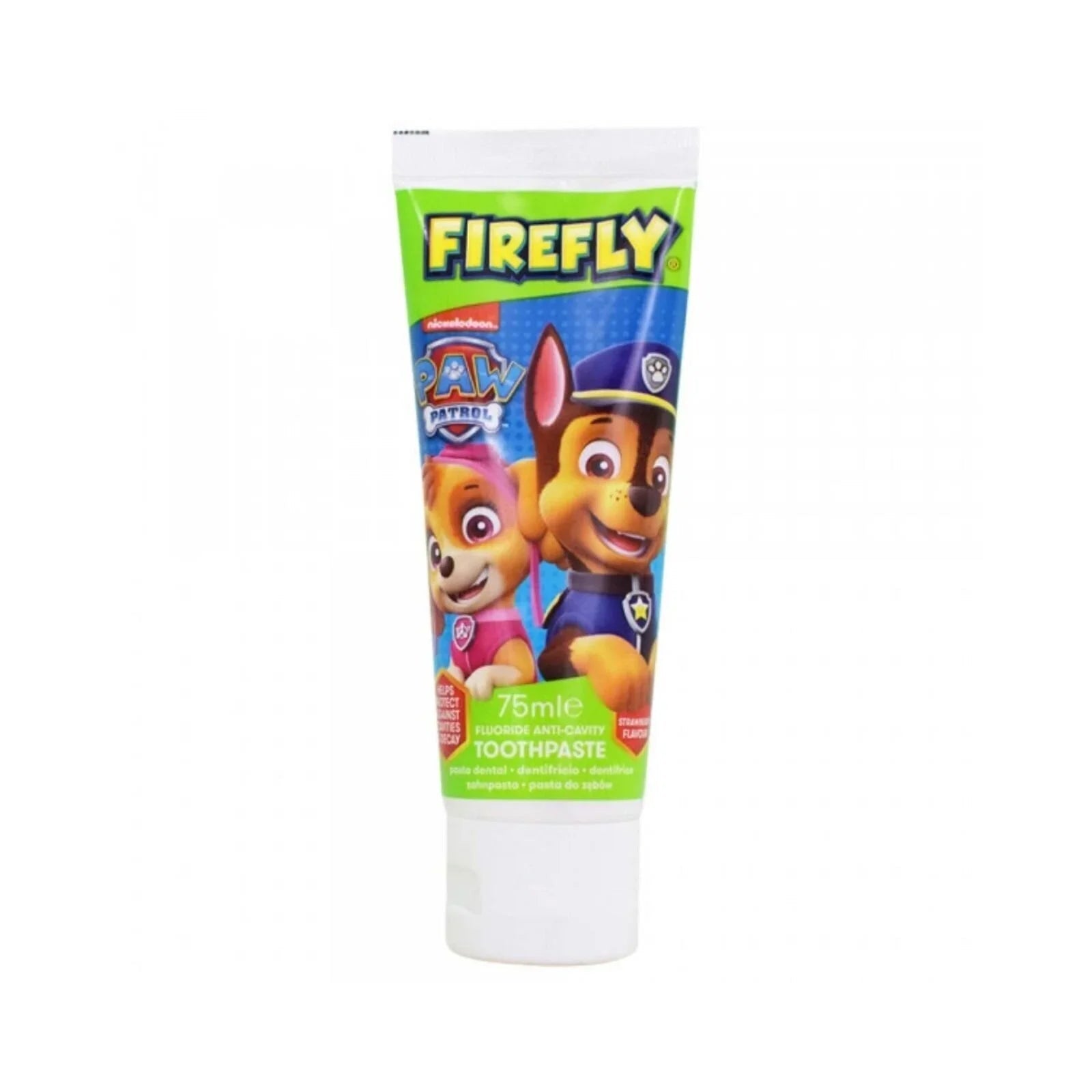 Paw Patrol Strawberry Flavour Toothpaste 75ml - mezetto ebebek ebebek