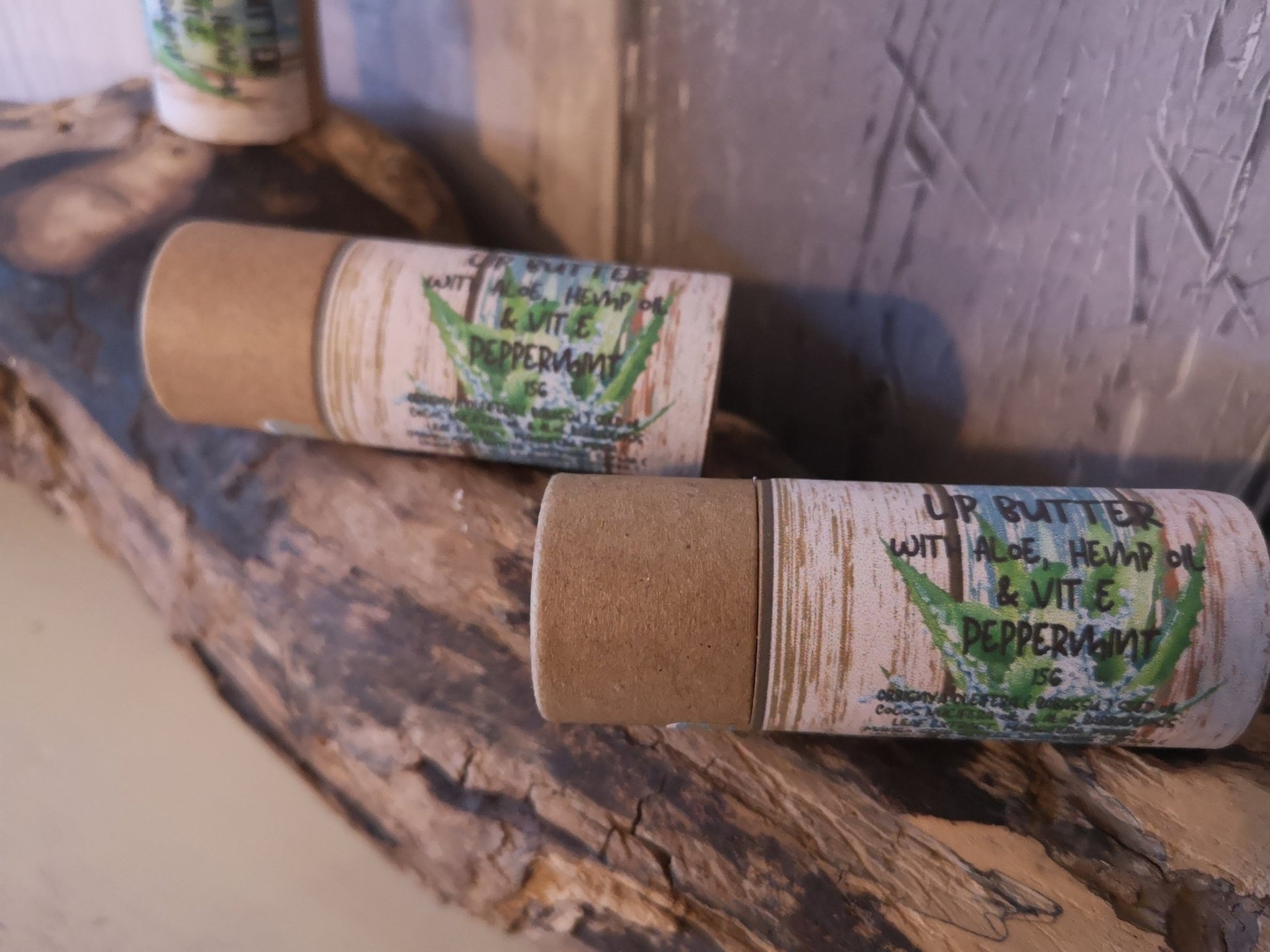 Peppermint Lip Butter - mezetto Shopify Collective Somerset Natural Soaps