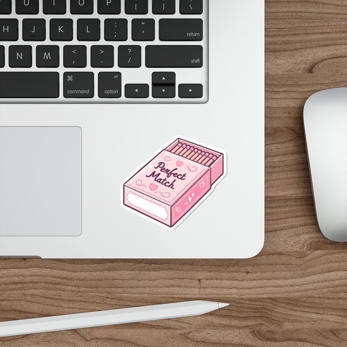 Perfect Match Sticker – Pink Matchbox Vinyl - mezetto KEOLIX KEOLIX