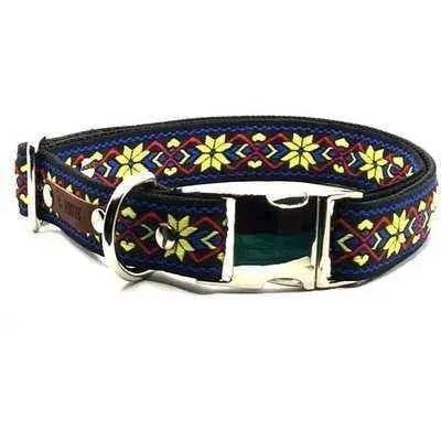 Personalised Cotton Pawfect Large Dog Collar - mezetto