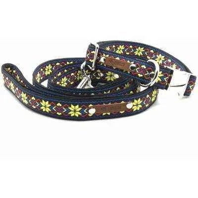 Personalised Cotton Pawfect Large Dog Collar - mezetto