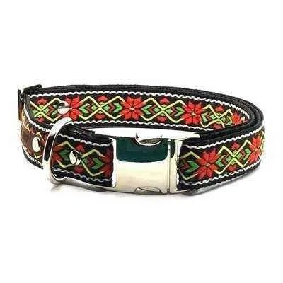 Personalised Couture Canine Velveteen Dog Collar - mezetto