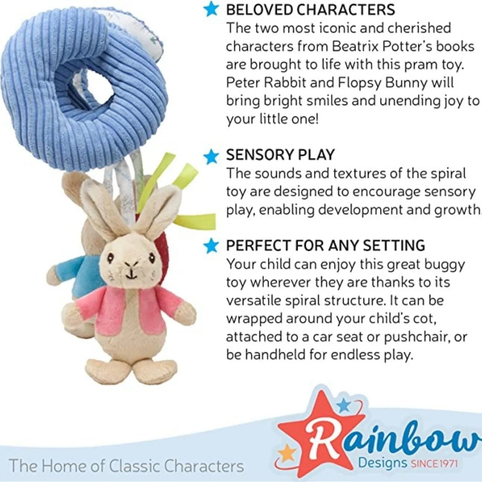 Peter Rabbit Activity Spiral - mezetto ebebek ebebek