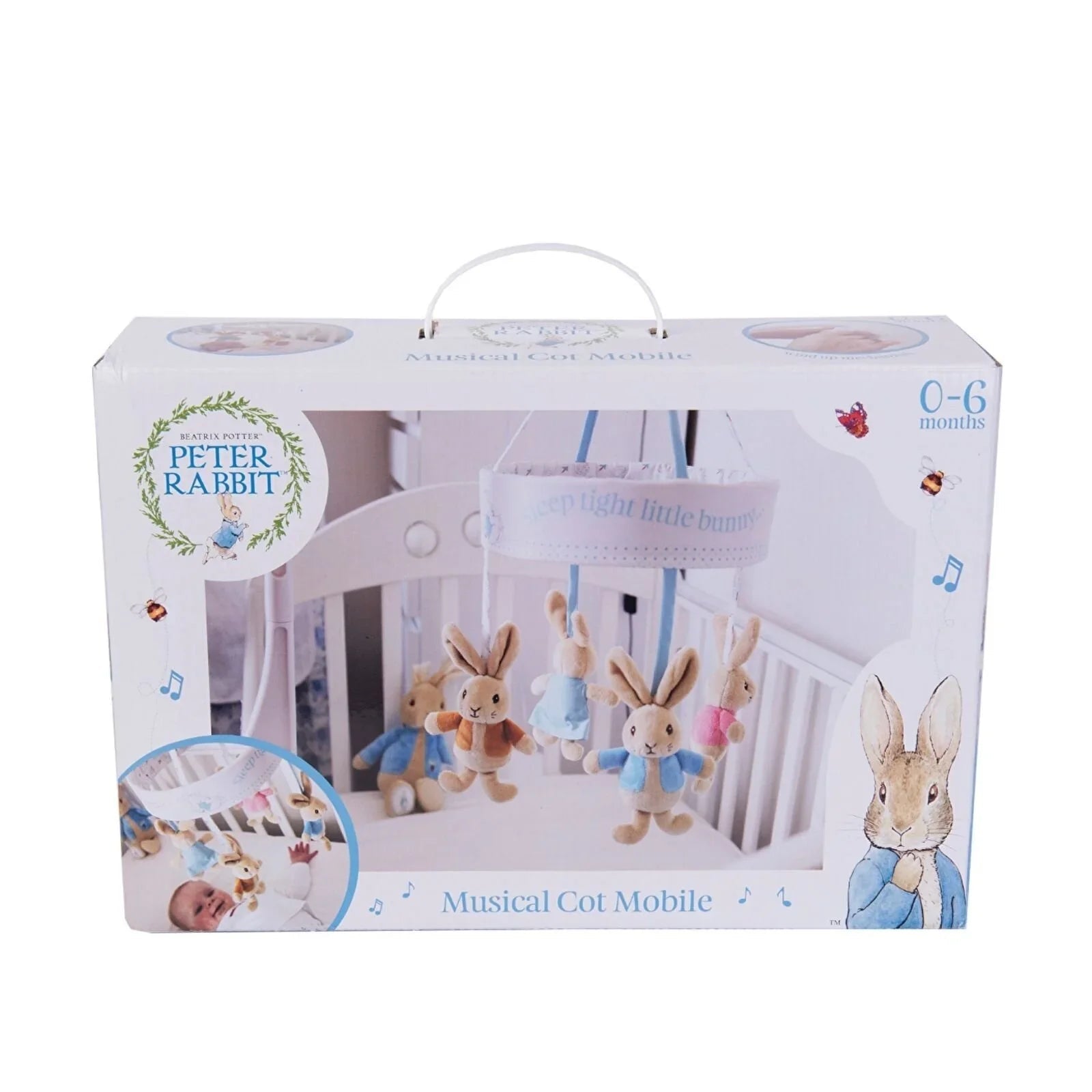 Peter Rabbit Cot Mobile - mezetto ebebek ebebek