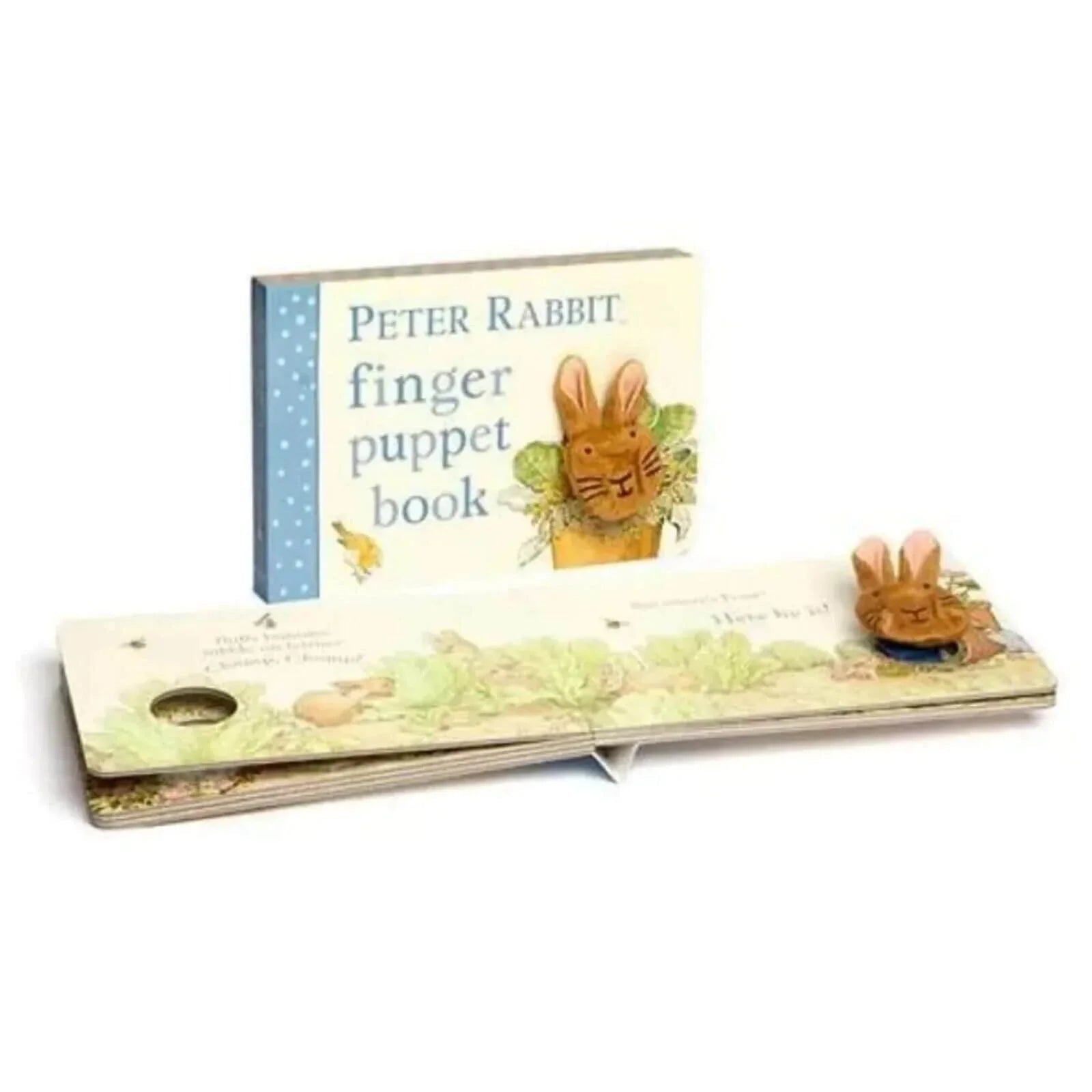 Peter Rabbit Finger Puppet Book - mezetto ebebek ebebek